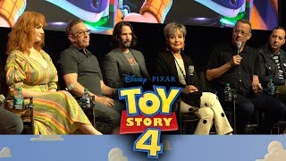 Toy Story 4 Press Conference with Tom Hanks, Tim Allen, Keanu Reeves, film stars
