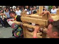 2018.8.15 平成最後の伊豆下田市 八幡神社例大祭での太鼓橋！！