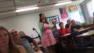 Teacher on First day sings Cringy Math Parodies (balls ack)