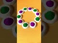 Simple Rangoli | Satisfying Rangoli | Easy Rangoli Tips and Tricks | ASMR #rangoli #satisfying #asmr