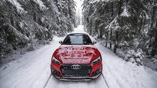 Audi Quattro Power On Snow