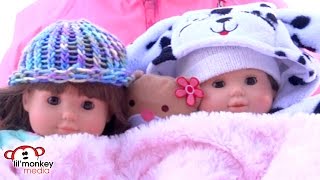 American Girl Bitty Twins Snow Day \u0026 Nursery Room Tour!!