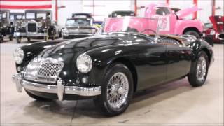 1957 MGA green