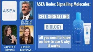 Asea Redox Signalling   With Dr David Silverman \u0026 Danielle Matthews: How to Use \u0026 Why It Works!