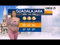 el pronóstico del tiempo con pamela longoria @pamelaalongoria mexico monterrey guadalajara