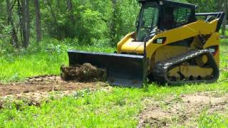 Quick Attach 6 Way Dozer Blade Attachment for Skid Steer Loader! Used on Cat 259B3