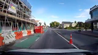 Driving in New Zealand: Papanui Road/ Main North Road, Christchurch