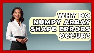 Why Do NumPy Array Shape Errors Occur? - Python Code School