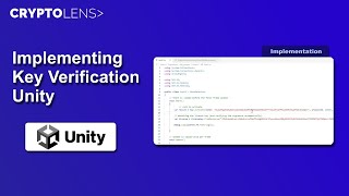 License and Monetize Unity Applications with Cryptolens - Key Verification