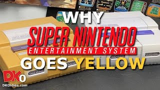 Why does SNES turn yellow?