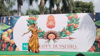 Schneider electric gagilapur Dussehra event performance classical tomass💯#dance #dancevideo#1million