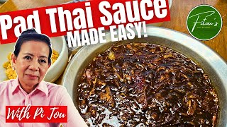 The EASIEST & BEST Pad Thai SAUCE You'll EVER Need