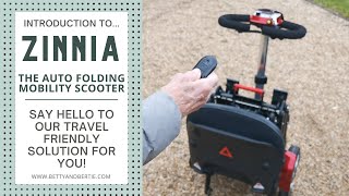 Zinnia  The Auto Folding Mobility Scooter Introduction