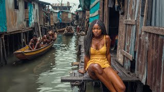 Life In a Floating Slum in Africa - Makoko