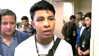 JAIME MUNGUIA IMMEDIATE REACTION AFTER KNOCKING OUT JIMMY KELLY