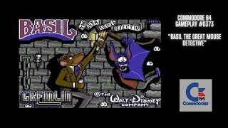 Basil The Great Mouse Detective (Commodore 64 / Gameplay #0373)