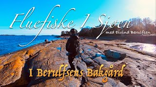 Fluefiske i sjøen. Episode 2 - 2024. I Berulfsens Bakgård. Med Fluefiskern Eivind Berulfsen.