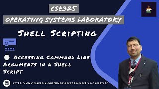 Lab Exp 02:: Accessing Command Line Arguments inside a Shell Script.
