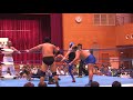 いじめ撲滅「将火怒プロレス」講演会、試合映像記録（2017 9 24）