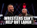 Top 10 Wrestlers To Hilariously Get Another To Break Character