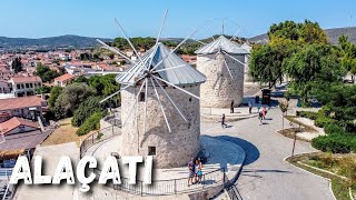 Alaçatı Sokakları - Alaçatı Walking Tour - Alaçatı Gezilecek Yerler - Alaçatı Çeşme İzmir Turkey