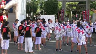 20180721 日田祇園祭り　隈・竹田地区　若宮神社前集合風景　HITA-GION-Festival　Presented by Mitsuba shoji