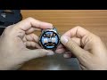 HK98 Amoled screen smartwatch unboxing and quick menu view  (at a fair price)