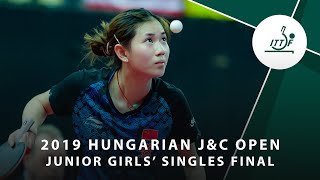 Wang Tianyi vs Li Yake | 2019 ITTF Hungarian J\u0026C Open Highlights (JGS Final)