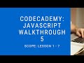 Codecademy: 