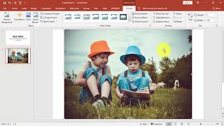How to insert a picture into a table cell in PowerPoint