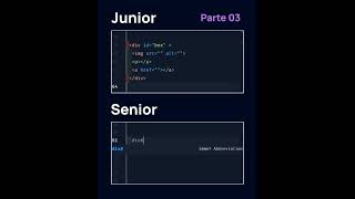 Junior vs Senior Developer 😅 #webdevelopment #html #css