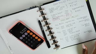 Budget With Me: Debt Pay Off Plan 2018 | E.Michelle