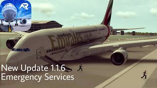 RFS Real Flight Simulator | New Update 1.1.6 Emergency Services And Emergency Landing