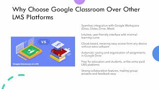 Google Classroom LMS Presentation