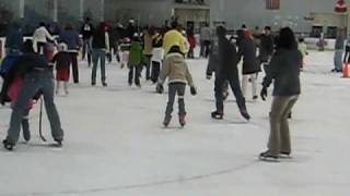 patinando no gelo