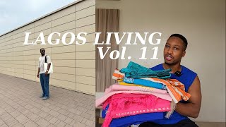 Lagos Living Vol.11 | VLOG | Upcycling my mum’s old Aso-Oke, recent pickups and New Linen shirts!