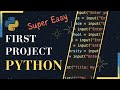 Super Easy First Project in Python for Beginners | Python Madlibs