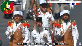 The French foreign legion's Bastille Day 2022 with English Subtitles (by me) added.