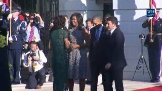 State Arrival Ceremony for Prime Minister Renzi