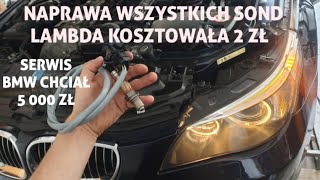 JAK SPRAWDZIĆ SONDĘ LAMBDA BŁĄD WSZYSTKICH SOND BANK 1, 2 SENSOR 1,2 BMW DIAGNOSTYKA 6 CYLINDROWCA