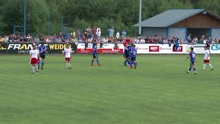 SpVgg SV Weiden zweite Mannschaft 4 Tore gegen SpVgg Vohenstrauß beim Relegationspiel in Etzenricht