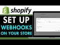 How to Set Up Webhooks on Shopify Automate Your Store’s Workflow 2025 (QUICK GUIDE)