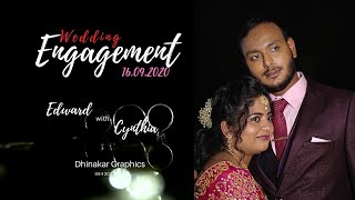 2020 | Engagement Highlights | Edward with Cynthia | 16.09.2020 | Dhinakar Graphics | Dg Media |