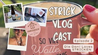 StrickVlogCast Episode 2, #strickpodcast , Wolle Tauschpaket, Strickkurs, unboxing Sostrene Grene…