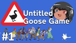 ゆっくりと振り返るガチョウ #1 (Untitled Goose Game)