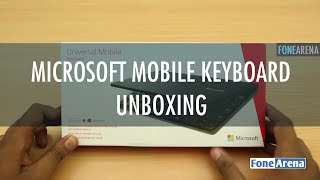 Microsoft Universal Mobile Keyboard Unboxing