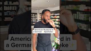 American husband in a German pharmacy. FULL VIDEO LINK IN DESCRIPTION #germanculture #americanreacts