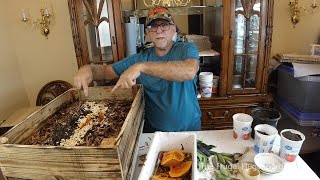 Preparing Worm Beds with Bedding and Food