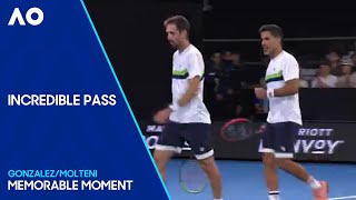 Maximo Gonzalez Executes Incredible Pass | Australian Open 2024