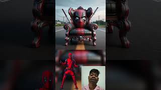 marvel heros but rich chair (prt 1) 💥🤩 #avengers #marvel #spiderman #deadpool #mcu